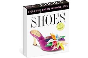 WORKMAN CALENDARS Shoes Page-A-Day® Gallery Calendar 2025: Everyday a New Pair to Indulge the Shoe Lover's Obsession
