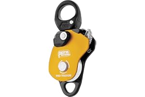 Petzl, Pro Traxion, High Efficiency Progress Capture Pulley with Swivel.
