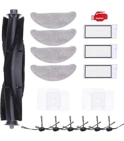 Lot De 6 Sacs Aspirateur Compatible Roidmi EVE Plus - Remplacement Poussière Haute Filtration