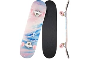 WeSkate Zhs806-3108 Skate Board pour Debutant Unisexe Enfants Ados Adultes