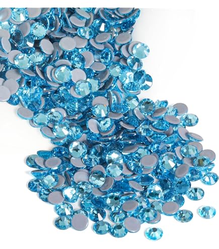 Kreul 49644 - Set di Pietre preziose Magic Ocean, 1000 Pietre in 4 Colori, di Varie Forme e Dimensioni, per la Progettazione di Accessori di Moda e Decorazioni per la casa