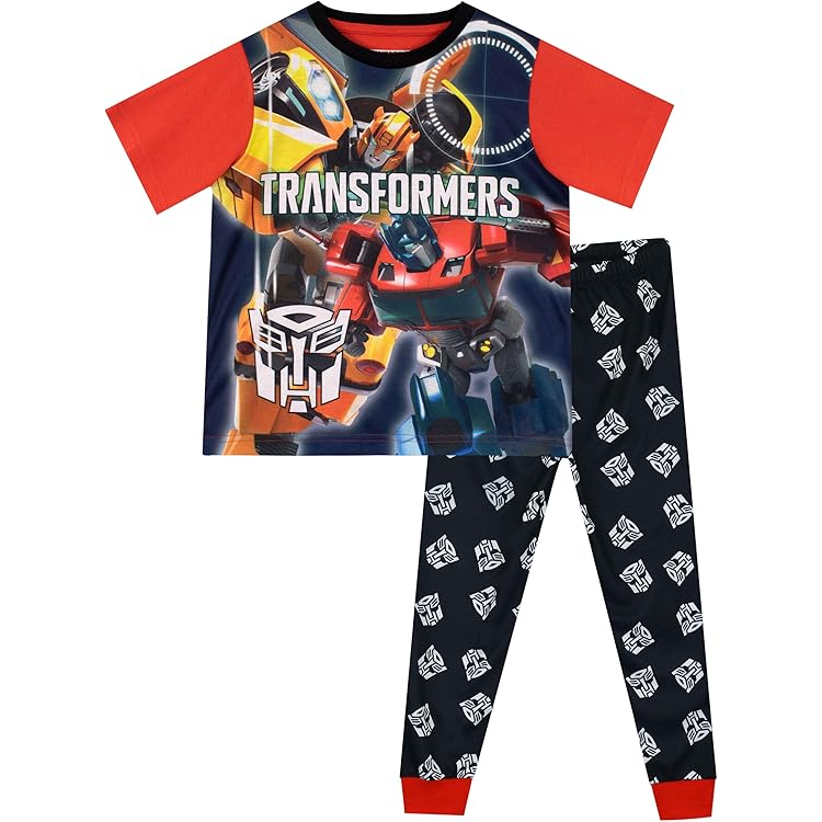 Transformers Meisjes Pyjama's | Autobots Meisjes Pyjamas | Elita-1 Meisjes Pyjama Sets | Blauw 116