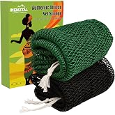 African Net Sponge, African Net Sponge Set of 2 with Gift Box, Real Shower Sponge and Loofah Sponge for Deep Cleaning, Mother