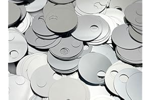 GENERICO PAILLETTES PER CLUTCH, BIJOUX, BORSE E PROGETTI HANDMADE (ARGENTO)