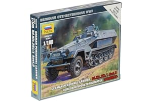 Zvezda - Z6127 - Maquette - SD KFZ 251/1 Ausf B - Echelle 1:100