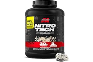 MuscleTech Nitro-Tech, Cookies & Cream - 1800g