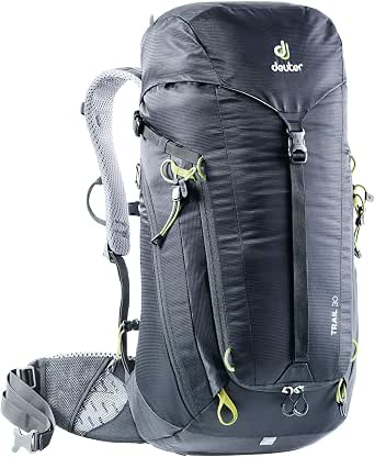 Deuter Trail, Zaino Unisex-Adulto, Nero (Black-Graphite), 27x35x62  Centimeters (B x H x T) : Amazon.it: Sport e tempo libero