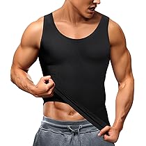 Junlan Boxer Gainant Homme Taille Haute – Ventre Plat, Push Up Fesses & Hanches, Invisible Sous Les Vêtements – Gaine Amincissante Confortable