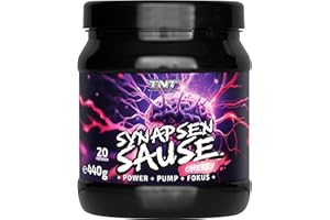 ‎TNT TRUE NUTRITION TECHNOLOGY TNT Synapsensause "Cherry" (440 g) • Pre-Workout Booster • Fitness & Bodybuilding Booster • Training Booster with L-Citrulline, Caffeine & Guarana • High Quality, Laboratory Tested, Made in Germany