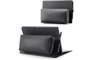 Omnpak Funda para Microsoft Surface Pro 8 para Surface Pro 2021 de 8 de 13 Pulgadas, Funda de Transporte con Soporte para lápiz Capacitivo con Bolsa de Almacenamiento de Accesorios