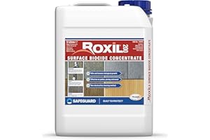 Roxil 200 Wood & Patio Cleaner 5L- Cleans decking, fencing, wooden structures, patios and paving (200 Concentrate)