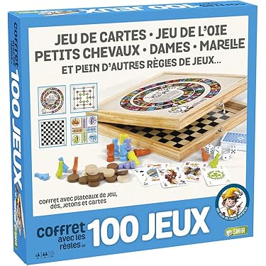 MGM GAMES Malette de Poker-300 Jetons-Jeu de société-140300-1 à 5 joueurs, 140300