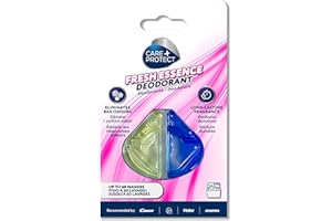 CARE + PROTECT CARE+PROTECT Désodorisant Universel pour Lave-Vaisselle - Elimine les Mauvaises Odeurs - Parfum Citron Longue Durée - 1 Dose - Jusqu’à 60 Lavages