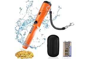 TOPEV Metal Detector,Metal Detectors for Adults & Kids,Handheld Metal Detector Pinpointer,Waterproof Pin Pointers for Metal Detecting with LED Buzzer Vibration Sound