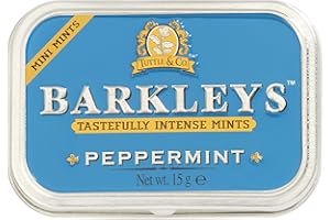 Barkleys Mini mints - Peppermint, 12 tins, 12er Pack (12 x 15 g)