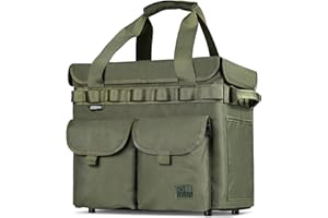 ‎ONETIGRIS OneTigris faltbare Aufbewahrungsbox mit Deckel Camping, Aufbewahrungstasche Outdoor mit Griffen, Camping Tasche, Angeltasche, Angelbox, Kofferraum Organizer für Auto Outdoor