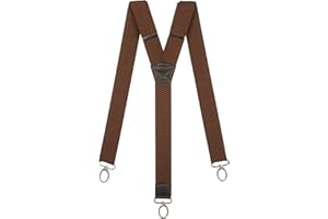 Olata Tirantes Resistentes En Forma De Y Con Clips De Mosquetón - 4 cm