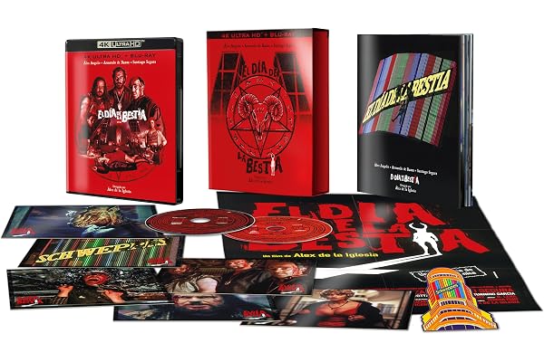 El Dia de la Bestia (Edicion Coleccionista) (4K UHD + Blu-ray + Libreto 32 Paginas + Poster + 6 Postales + Vinilo) (The Day of the Beast)