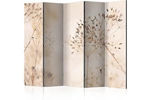 murando - Paravento da Interno Natura 225x172 XXL 5 Pannelli - Stampa Unilaterale su Tela in TNT - Separe per Ufficio Ambienti Paraventi Decorazioni Moderno Soggiorno - Piante b-C-1015-z-c