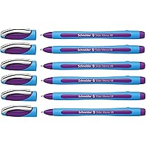 Penne A Sfera Schneider Slider Memo XB - Astuccio 6 Pezzi, Inchiostro Rosso/nero/blu, Germania - Foto 14