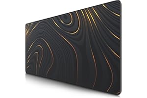 TITANWOLF - Tapis de Souris Gaming XXL 900x400mm, Mouse pad mat, sous-main Bureau Gamer Extra Large en Tissu, Base antidérapante, Haute précision et vitesse, pour souris claviers Roccat Razer Logitech