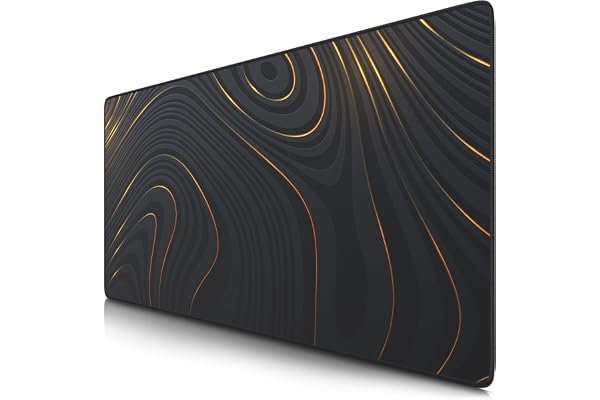 TITANWOLF - Tapis de Souris Gaming XXL 900x400mm, Mouse pad mat, sous-main Bureau Gamer Extra Large en Tissu, Base antidérapante, Haute précision et vitesse, pour souris claviers Roccat Razer Logitech