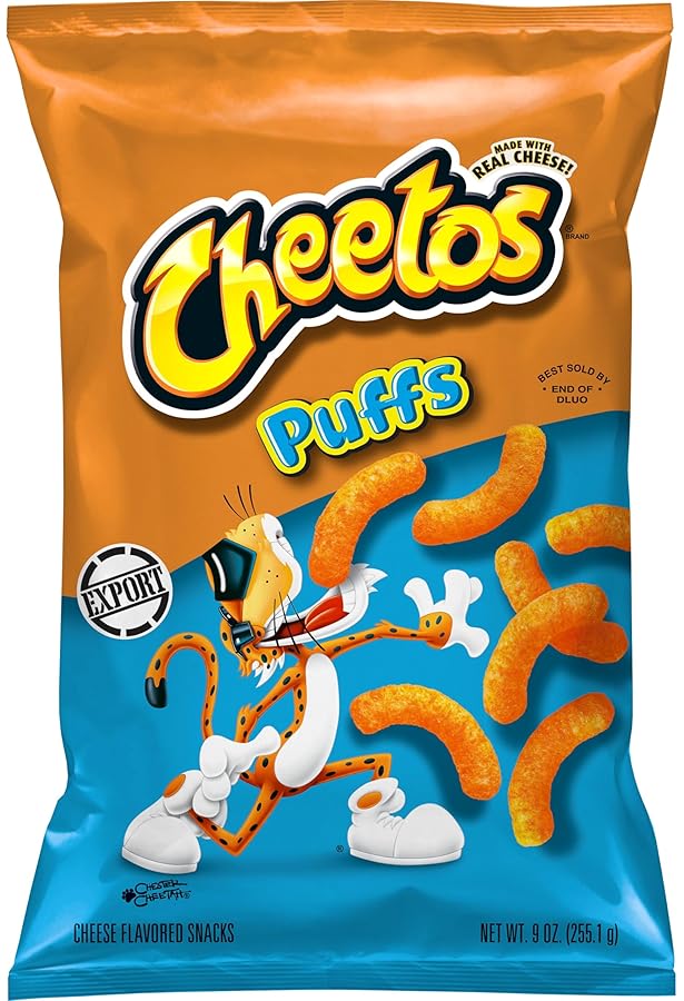 Cheetos Puffs Chester Cheetah, 2 x 255.1 g : Amazon.in: Grocery