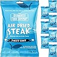 Skibbereen Lean Beef Biltong, 8 x 30g High Protein Snacks - Grass Fed Protein Bites - Low in Sugar, Gluten Free, MSG Free Carnivore Bar - Air Dried Beef Jerky Bulk Meat Snacks, Sweet Cider Flavour