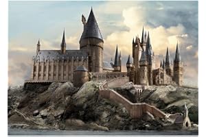 RICUVED Diamond Painting Château, 5D Diamond Painting, Broderie Diamant, Diamond Painting Hogwarts, Strass Point de Croix Painting pour Adultes, Décoration Intérieur Diamant Painting 30 x 40 cm