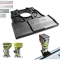 Adaptateur de rail de guidage professionnel pour Ryobi R18TR / RTR18