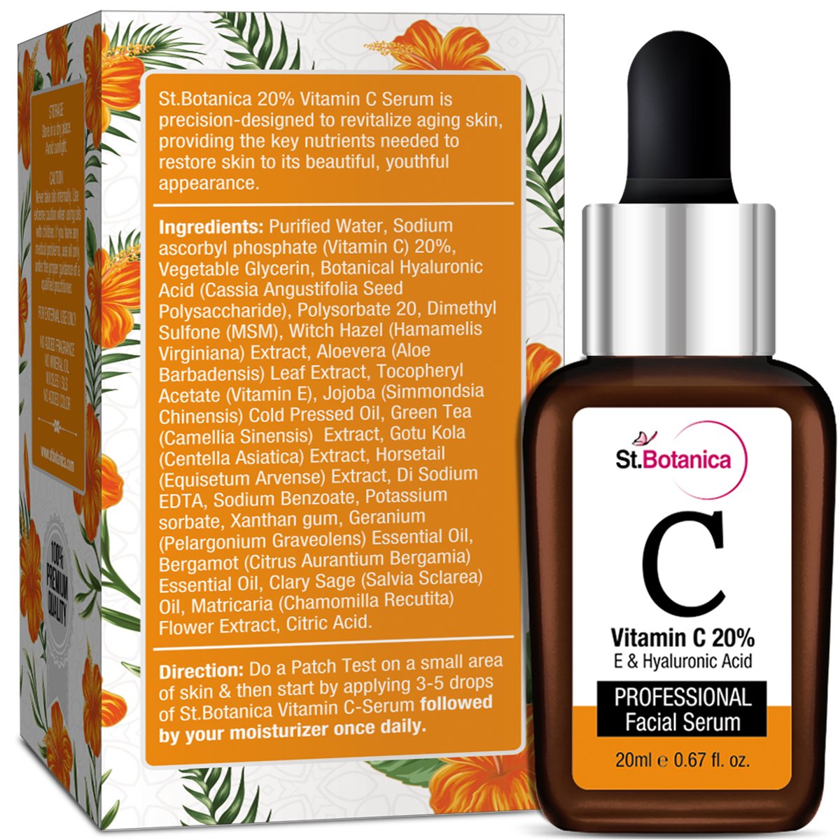 st botanica vitamin c face wash