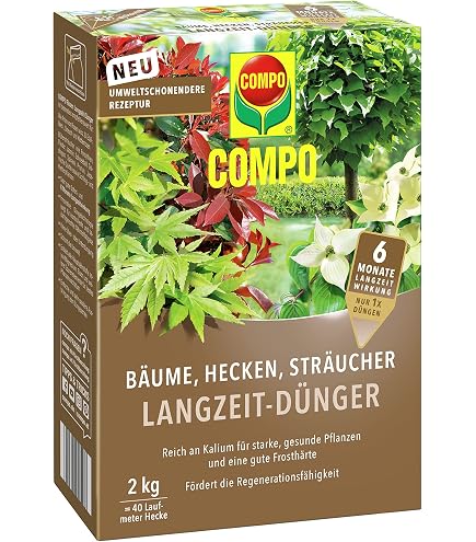 3 confezioni da 2,5 litri COMPO Blaukorn NovaTec, fertilizzante liquido universale, NPK 8+8+6