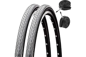 Raleigh T1261 Global Tour 700 X 32C Hybrid Bike Tyres With Presta Tubes (Pair)