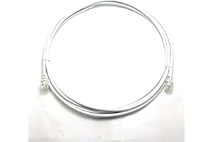 RAGAI MainCore 3m Long White ADSL 2+ High Speed 26AWG Broadband Modem Cable RJ11 to RJ11 (Available in 0.5m, 1m, 3m, 5m, 10m, 20m) (3m)