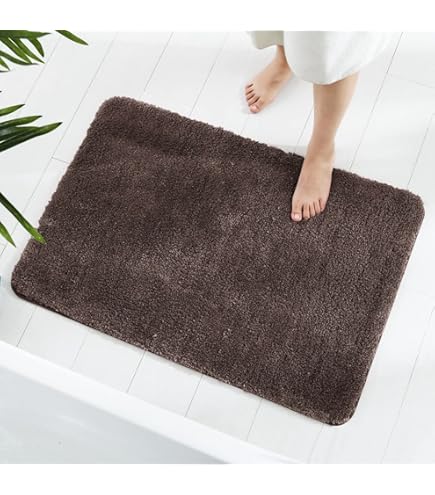 Tappetino Da Bagno Antiscivolo - Microfibra Assorbente, 80x150 Cm, Turchese - Foto 2