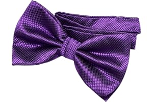 DonDon Pajarita para hombre de 12 x 6 cm ajustable y lista para usar