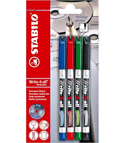 STABILO Permanentmarker Superfein – Schreibt Auf (fast) Allem!