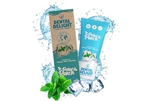 DENTAL DELIGHT Polar Punch Pasta do zębów, wegańska pasta do zębów o smaku, pasta do zębów (mięta, 1 opakowanie)