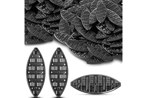 Teenyyou 160 Pcs Biscuit Joiners Plastic Self Clamping and Gripping Plates Biscuit Joiner Tool for Woodworking Composite Deck Fixed Door Frame Furniture Framing