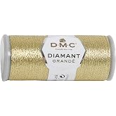 DMC - Diamant Grand&eacute; single strand indivisible, glides perfectly on all types of fabrics| Traditional embroidery and cross st