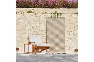 CATRAL Nortene | Celosia Lop 1x2 M Marfil | Decoración Exterior | Cerramientos Ambientes Modernos