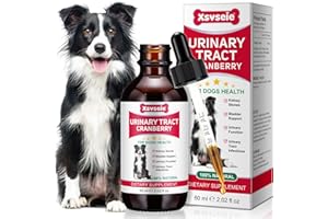 BUYOURTASTE Urethral Therapy for Dogs, Dog Urinary Tract Infection Treatment Drops, Supports Bladder Supplement, Prevention Incontinence & Bladder Stones, Keep Pet Kidney Health & UTI Care
