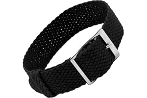 EICHMÜLLER ZEITPUNKT Eichmüller cinturino in Perlon – Nastro in tessuto – fibbia color argento