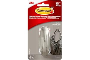 Command 17081BN-ES średni szczotkowany nikiel hak