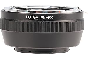 Fotga Pentax PK K Lens for Fujifilm X Mount Adapter Fuji X-Pro1 X-M1 E1 X-T2