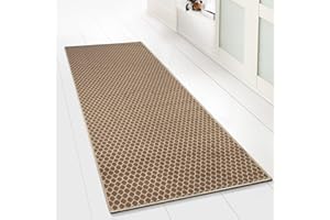 ‎FLOORDIREKT Floordirekt Teppichläufer Ennis 80 x 200 cm - Läufer für Küche, Flur & Wohnraum - Feinschlingen Teppich - rutschfest & antistatisch - Küchenläufer Flurteppich Flurläufer