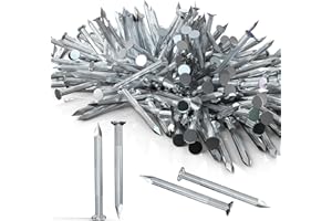 KGGZKG 120 Stück Nägel 20mm Stahlnägel Beton für Bilder Nagel Kleine Nägel Wand für Betonwände Betonnägel Bilderrahmen Nagel Holzarbeiten Ziegelstein Nägel Bilder Aufhängen Holznägel Wandnägel für Bilder