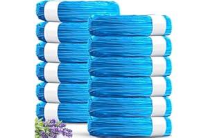 OBAKAER Nappy Bin Refills 12-Pack (4.5m each) Diaper Pail Refill Bags Compatible with Tommee Tippee Twist & Click Refill for All Models Bins,Powerful Odor Lock Nappy Bin Refill Bags,Plant Scented