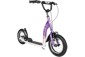 ‎STAR SCOOTER STAR SCOOTER Roller Kinderroller Tretroller Kickscooter mit Luftreifen für Jungen und Mädchen ab 6-7 Jahre | 12 Zoll Sport Kinder Scooter | Risikofrei Testen