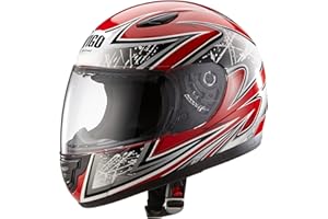 Protectwear Children motorcycle helmet red SA03-RT Size XS (Youth L) 52/53 cm